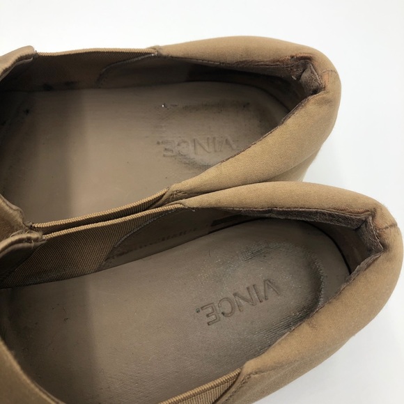 VINCE metallic gold sneakers size 7.5 - Picture 6 of 8